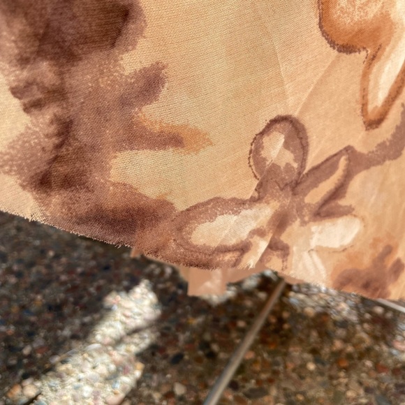 Benjamin A | Y2K Tan Cowl Neckline Maxi Dress - Picture 5 of 8